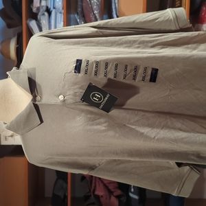 Hathaway premium pima cotton  XX large polo shirt with ribbed sleeve cuff